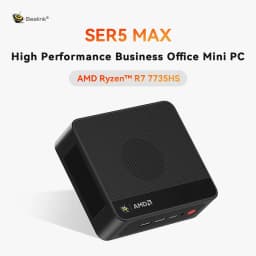 Beelink AMD Ryzen 7 7735HS SER5 MAX Mini PC SER5 MAX DDR4 24GGB 500GB SSD WiFi6 BT5.4 HD 1000M Mini Computer