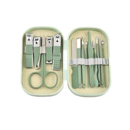 14pcs Stainless Steel Manicure And Pedicure Tool Set with Modern-style Concave-edged Nail Clippers Grooming Tools Nail Care Set