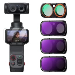 K&F CONCEPT ND Filters for Insta360 Luna Ultra Magnetic Filter UV CPL Black Mist 1-4 Variable Neutral Density Lens Filters