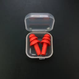 JCD 5Pairs Silicone Ear Plugs Sound Insulation Waterproof Swimming Earplugs Anti-noise Sleeping Plug For Travel Noise Reduction