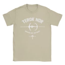 Men T-Shirt Star Treks Deep Space Nine Terok Nor Novelty 100% Cotton Tee Shirt Short Sleeve T Shirt O Neck Clothing Graphic