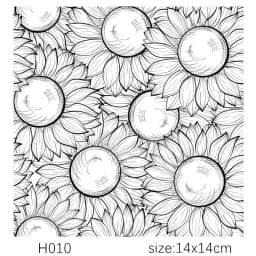 Polymer Clay Texture DIY Pottery Clay Jewelry Emboss Tree Leaf Flower Stamp Soft Pottery Polymer Clay Tools Mandala Plants Stamp