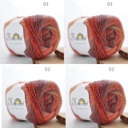 100% Wool Yarn Rainbow Color for Hand Knitting Crochet Plush Thickness Lanas Thread DIY Soft Scarf Shawl Sweater