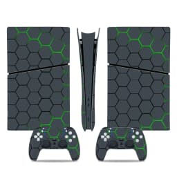 For PS5 Slim Digital Protective Decal Skin Sticker Cover Wrap Console and Wireless Controller