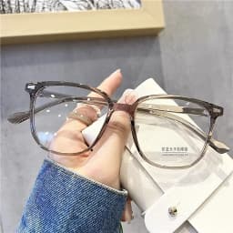 Finished Ladies Myopia Glasses Retro Anti Blue Light Blocking Near Sight Eyeglasses Optical Prescription Short-sight Eyewear