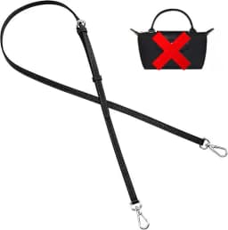 Leather Replacement Crossbody Bag Strap For Longchamp Mini Bag Shoulder Strap Without Punching Modification Bag Accessories