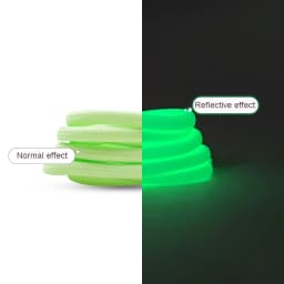 Round Luminous Fluorescent Shoelaces Glow In The Dark Night Color Shoelace Sports Canvas Shoe Lace Adult children Shoe Laces New