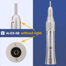 AI-EX-5B 4:1 Reduction Straight Dental Electric Handpiece For HP Burs (ø2.35) Max Speed: 10,000 Min-1 Spanish Dentist Popular