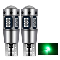 ASLENT 2PCS High Quality T10 W5W 168 192 Led Tail Light 3030 10smd 12V Car Led Auto Lamp CANBUS NO Error Car Marker Parking Bulb
