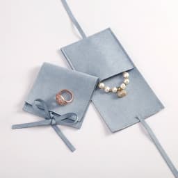 5pcs Blue Microfiber Drawstring Gift Small Bags Velvet Jewelry Necklace Rings Organizer Pouch Wedding Favor Candy Cosmetic Bag