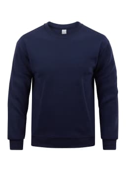 Man'S Fleece Soft Top Street All-Match Pullovers Comfortable Basics Sweatshirts Autumn Casual Sportswears Daily Sport Clothing