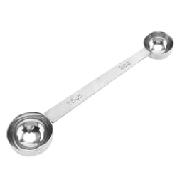 Double Side Measuring Spoon Stainless Steel Coffee Scoop Tablespoon Tool