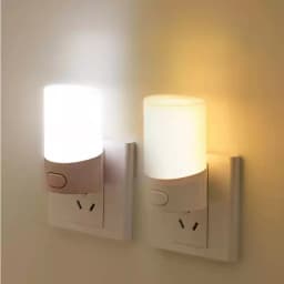 Cute Mini LED Night Lamp Kids Night Light Push Button Switch Bedside Soft Baby Night Lamp Wall Socket Lamp EU/US Plug Decoration