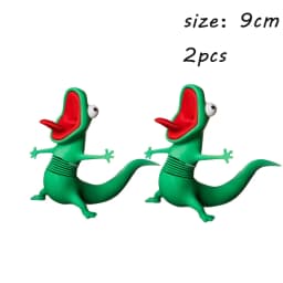Beaver Transformation Plan Lizard Tom Movable Spring Toy Funny Internet Celebrity Hot Selling 3D Printed Gift