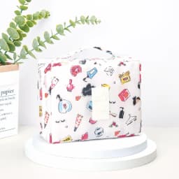 Designer Luxury Portable Cosmetic Storage Bag Makeup Pouch Women Large Multi-compartment Travel Wash Toilet Bathroom Organizers