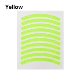 1set Sheet Reflective Tire Stickers for Bicycles Motorcycles Boost Night Visibility Safety Ideal Christmas Gift Idea