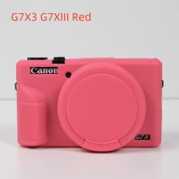 For SX740 HS Digital Camera Case Silicone Cover For Canon G7X Mark II III G7X2 G7X3 SX730 SX740HS Soft Protector Bag