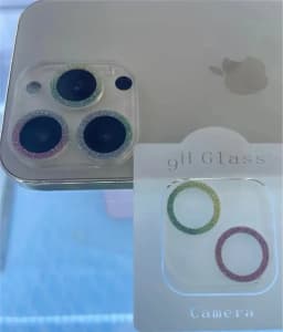 Bling Glitter Diamond Clear Camera Lens Protector Case for IPhone 15 14 13 12 17 16 18 Pro Max Mini Plus 18Pro 18Promax Cover