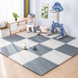 4-20Pcs Foam Baby Play Mat Puzzle Mat Kids Interlocking Exercise Tiles Rugs Floor Tiles Toy Non-slip Carpet Soft Carpet 30*1cm