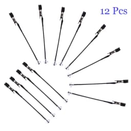 Model Painting Stand Base Holder 12PCS Alligator Clip Sticks Magnetic Bendable for Airbrush Spray Hobby DIY Model Crafting