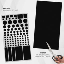 (SS)Auto LED Blackout Stickers Stickers Dimming Light Blocking Stickers For Electronics Household Electronic Products