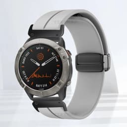 Magnetic Silicone Strap for Garmin watch Fenix 6 6x 7 7x pro 5 5x Plus 3 3HR Quick Fit No Gaps Sports 22mm 26MM Band for Enduro