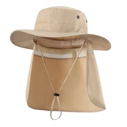 Connectyle Summer Sun Hat For Women Men UV Protection Wide Brim Lightweight Polyester Beach Hat Outdoor Travel Casual Cap