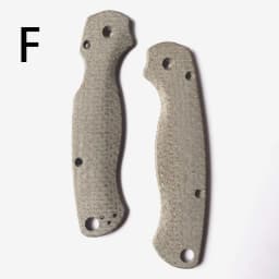 1pair Micarta Blade Handle Patch for Spider Para2 C81 Knife Folding Knife Patch Material DIY Accessories
