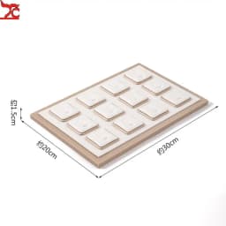 Ring Display Case Window Counter Ring Plate Display Jewelry Rack Champagne Jewelry Tray Commercial Display Props