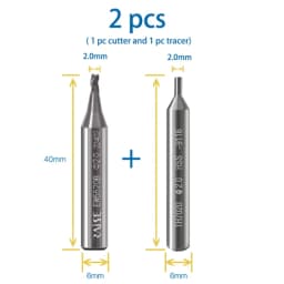 Key Machine Milling Cutter For WENXING Q33 DEFU 368A Vertical Key Duplicating Machine Locksmith Tools