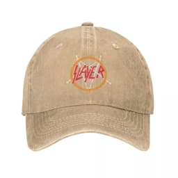 Heavy Slayer Band Baseball Caps Vintage Distressed Denim Metal Sun Cap Unisex Style Outdoor Workouts Caps Hat