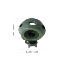BOOIU Helmet Flashlight Holder Clip for Fast Tactical Helmet Mount Clamp Adapter 60 Degree Universal Rail Helmet Accessories