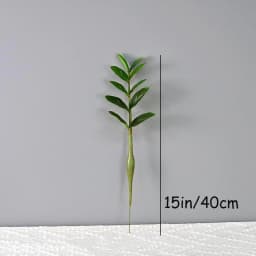 40-70cm Fake Ficus Tree Artificial Money Leaf Plants Plastic Banyan Leaves Real Touch Zamioculcas Plants For Home Shop Decor
