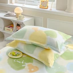 2 PCS Pillowcase Colorful Stripe Pillow Case Bedding Black Pillow Cover Envelope Pillow Case Cover Nordic Sling