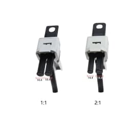 Manual Glue Gun Dispensing Gun AB Epoxy Sealant Glue Gun 1:1 2:1 10:1 Applicator Glue Adhesive Squeeze Mixed Manual Caulking Gun