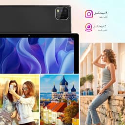 2026 Model (Upgraded Version) | 10.1-inch Android 16 Tablet | Quad-core Processor | 12GB (3GB + 9GB) RAM + 64GB ROM | Wi-Fi 6