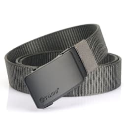 TUSHI New Nylon Belt Metal Automatic Buckle High Quality Men's Jeans Leather Belt Business Work Outdoor Tactical Belt for Men