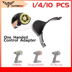 Dumborc Transmitter Steering Wheel One Handed Control Adapter for DUMBORC X6 SURPASS HOBBY CH4 CH6 ZD Racing Remote Controller