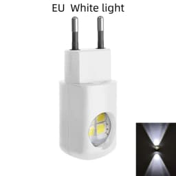 AITHEA Mini LED Night Light EU US Plug Dusk to Dawn Sensor Energy Saving Wall Lamp for Bedroom Bathroom Hallway