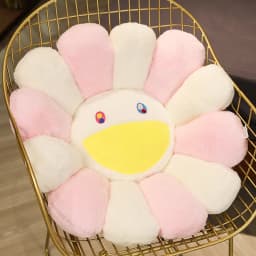 Cozy Sunflower Plush Cushion Creative Smile Rainbow Sunflower Cushion Sofa Decorative Pillow Bedroom Back Plush Accessories Gift