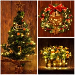 100M 200M LED String Lights Silver Wire Fairy Lights Christmas Garland For Outdoor Street New Year Tree Wedding Party Decoration