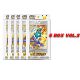 Original Pokemon 30th Anniversary Vol.1 Celebration First Partner Special Shiny Pokemon PTCG Simplified Chinese Pokemon Cards