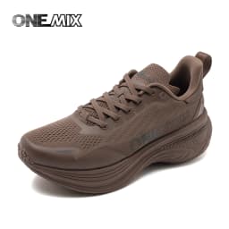ONEMIX New Shock-Absorbing and Wear-Resistant Man Running Shoes Fashionable Fitness Women Sports Shoes Lightweight Road Shoes