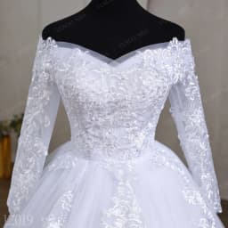 Customized Off Shoulder Plus Size Wedding Dresses 2026 New Luxury Long Sleeve For Bride Dress Wedding Gown Princess Vintage