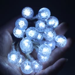 USB/Battery Powered String Lights 10/20/40/80 LEDs Crystal Globe Balls Waterproof Fairy Garland For Outdoor Garden Xmas Wedding