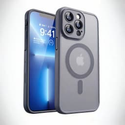 Translucent Magnetic Frosted Matte Phone Case For iPhone 18 Pro 17 16 15 14 13 12 11 Pro Max For Magsafe Wireless Charge Cover