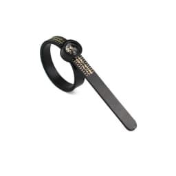 PHYHOO Us Uk EU Plastic Finger Size Band Gauge Ring Measurement Belt Adjustable Magnifier Ring Sizer for Women Men