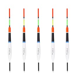 FTK Fishing Floats Set 5pcs/pack Buoy Bobber Floats Fluctuate Mix Size Color Float Buoy for Fishing Accessories