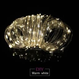 2/5/10M USB LED String Lights Copper Silver Wire Garland Light Waterproof Fairy Lights For Christmas Wedding Party Decoration