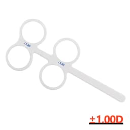 Link 4-Lens Optical Flipper High-Quality Ophthalmic Optometry Eye Trainer & Occluder for Eye Care & Vision Correction FL-5
